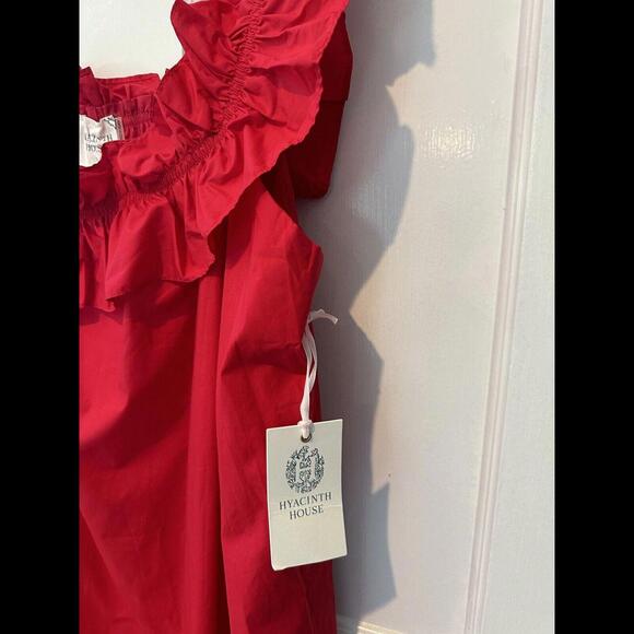 Tuckernuck Hyacinth House Red Maria Mini Dress NWT Extra Large XL - Picture 5 of 5